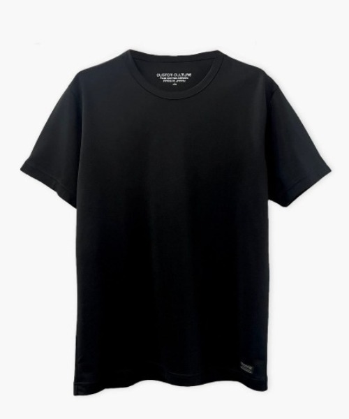 クルーネック コンパクトTシャツ CUSTOM CULTURE tシャツ 「CUSTOM CULTURE」 コンパクトポンチ