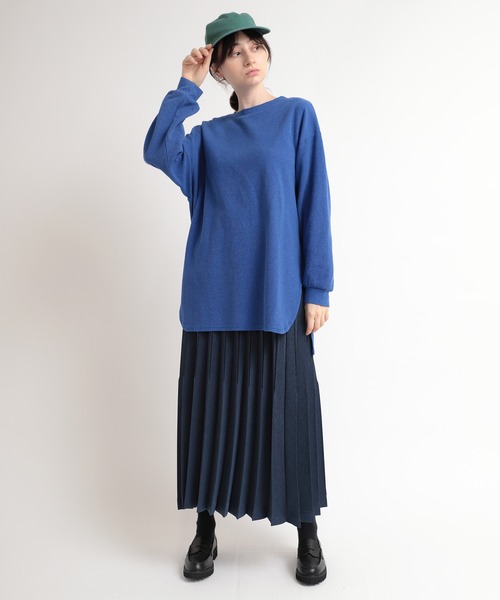 tシャツ M1962 コットンBDロングプルオーバー レディース RNA-N tシャツ M1962 コットンBDロングプルオーバー レディース