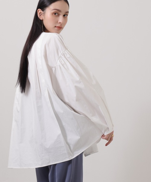 Limue ブラウス シャツ コルセット付きシャツブラウス