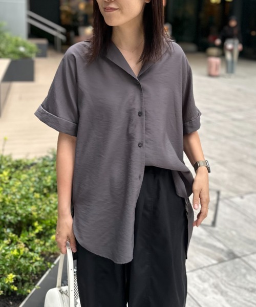 GWセール【美品】HYKE 24SS 幾何学柄シアーシャツ　ブラウス　サイズ1 楽天市場】hyke（シャツ・ブラウス｜トップス）：レディース
