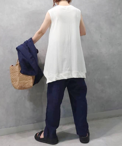 journal standard luxeヴィンテージジャージーヘムタンクトップ JOURNAL STANDARD LUXE tシャツ Tシャツ ヴィンテージジャージー