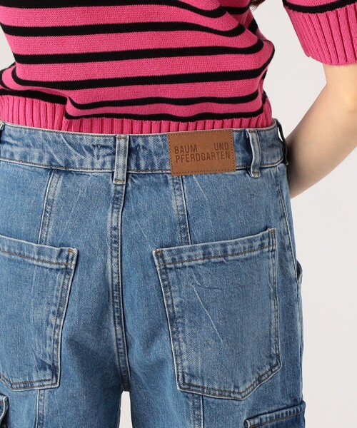 BAUM UND PFERDGARTEN シームディティール　デニムパンツ BAUM UND PFERDGARTEN パンツ デニム ジーンズ シーム