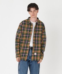 シャツ Levi's/リーバイス WORKWEAR CLASSIC IVAN PLAID MANDARIN RED メンズ｜ZOZOTOWN Yahoo!店