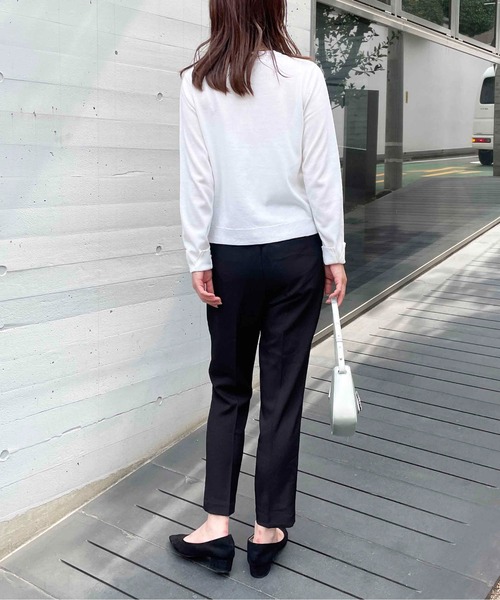PICCIN PERLA ビジューカーディガン新品 PICCIN PERLA カーディガン ビジューボタンバイカラー