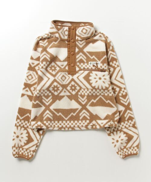 Columbia Helvetia＆#8482; Cropped Half Snap ヘルベチアクロップドハーフスナップ レディース