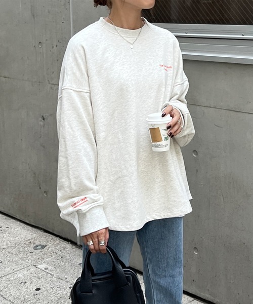 someica ボディースウェット I-SOOK トレーナー スウェット 「セットアップ対応」刺繍ロゴ
