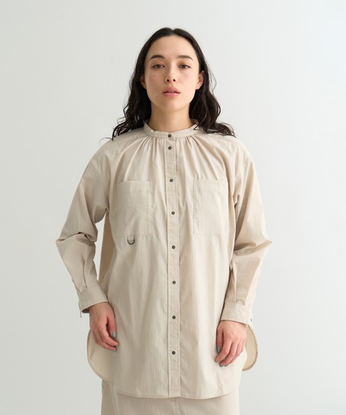 ブラウス シャツ HINOC RIPSTOP CAMP SHIRT W ヒノック リップストップ キャンプシャツ (レディース) レディース メンズ