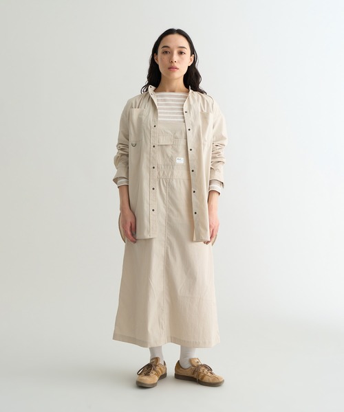 NANGA（ナンガ） ブラウス シャツ HINOC RIPSTOP CAMP SHIRT W