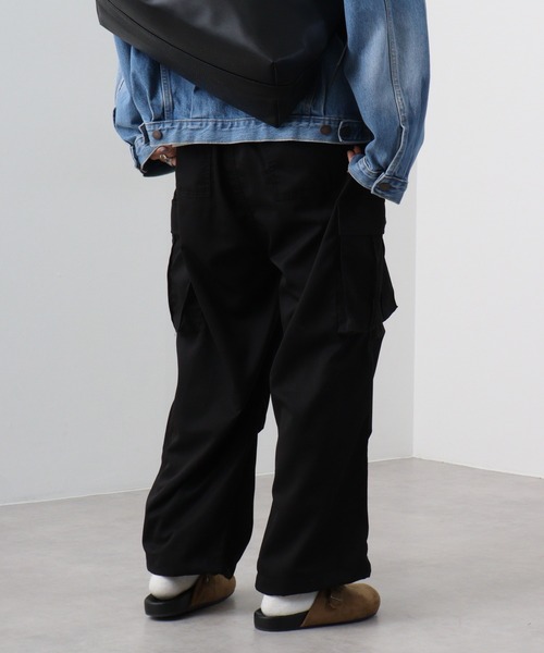 SUGGESTION カーゴパンツ オーバーカーゴパンツ メンズ