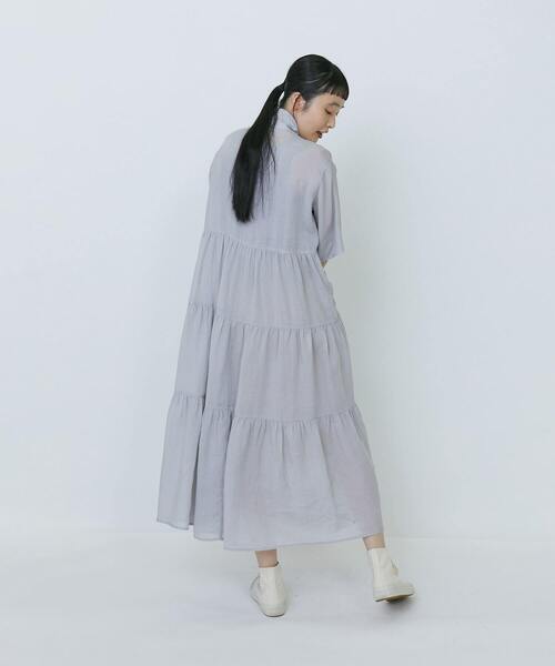 LOISIRティアードシャツワンピース LOISIR ワンピース ティアードシャツワンピース : ZOZOTOWN