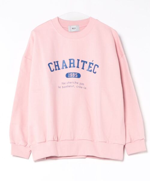 RiLi トレーナー スウェット Charitecロゴスウェット「RL