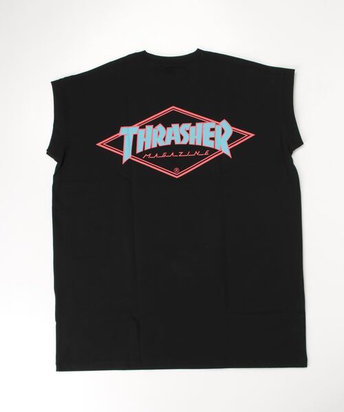 タンクトップ ノースリーブ 「ムラサキスポーツ限定」THRASHER/スラッシャー 水陸両用  UVケア タンクトップ TC-001 レディース メン | THRASHER | 14