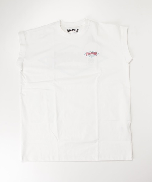 タンクトップ ノースリーブ 「ムラサキスポーツ限定」THRASHER/スラッシャー 水陸両用  UVケア タンクトップ TC-001 レディース メン | THRASHER | 15