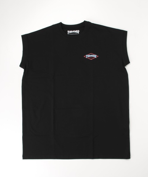 タンクトップ ノースリーブ 「ムラサキスポーツ限定」THRASHER/スラッシャー 水陸両用  UVケア タンクトップ TC-001 レディース メン | THRASHER | 13