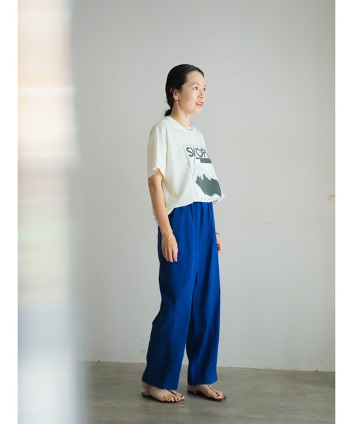 FIL DE FER tシャツ シャンプーPT クルーネックTEE レディース