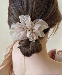 エイミー　バレッタ ヘアクリップ 「 ammy. / エイミードット 」 シフォン バレッタ