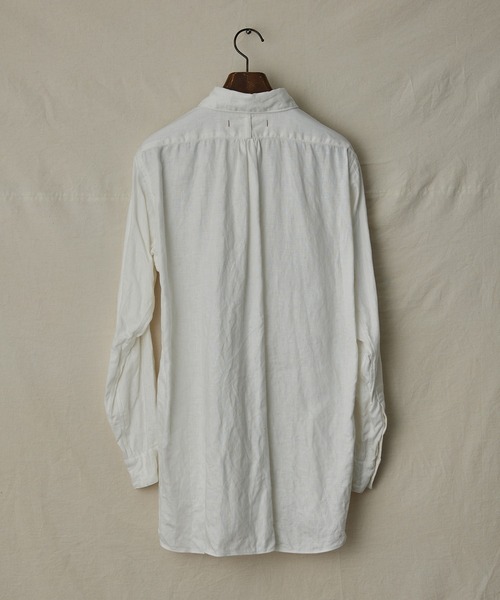 ブラウス シャツ long-point-collar shirt レディース メンズの画像