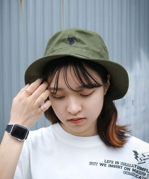 U.S. POLO ASSN.（ユーエスポロアッスン） 帽子 ハット ワンポイント