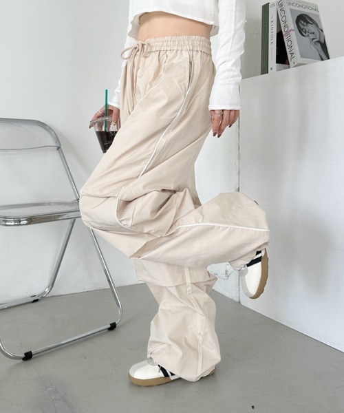 CLEA パンツ サイドラインタック入りスノーパンツ レディース