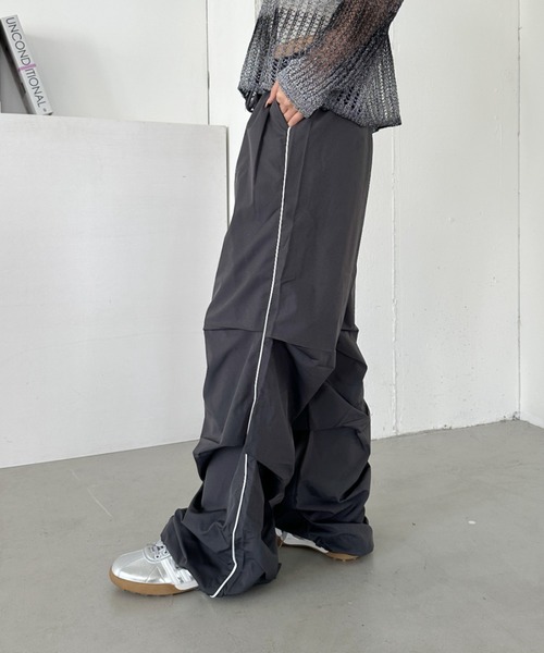 CLEA パンツ サイドラインタック入りスノーパンツ レディース