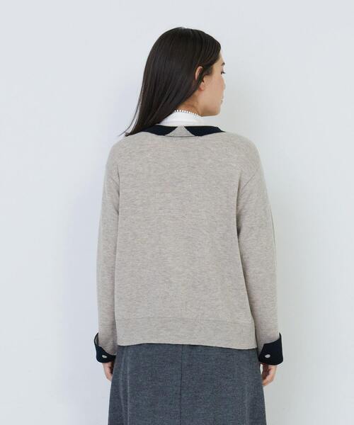 アデュートリステス　カーディガン conges payes ADIEU TRISTESSE（コンジェペイエアデュートリステス