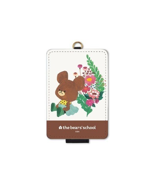 パスケース くまのがっこう ICカードケース レトロガーリージャッキー