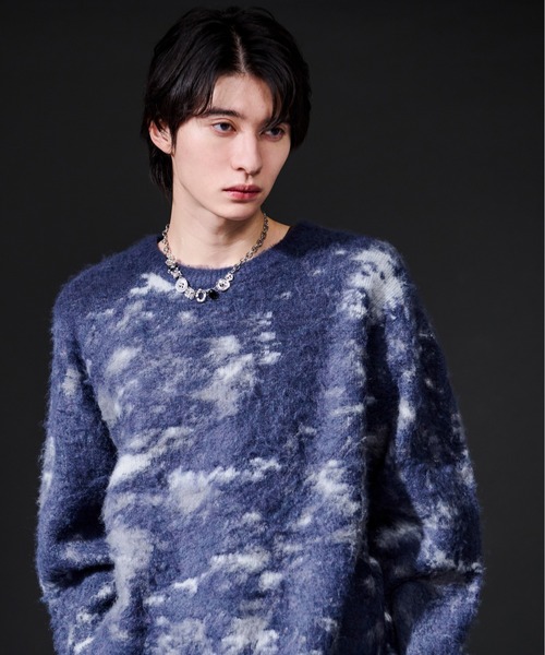 Ellno Loset（エルノロゼット） セーター ニット アブストラクトルーズ