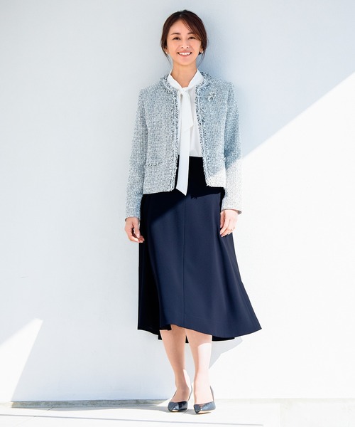 ROPE'（ロペ） ブラウス シャツ 「洗える」ボウタイブラウス「春服