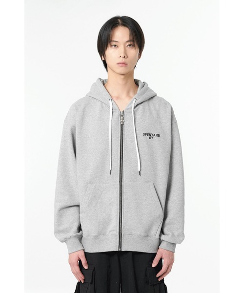【送料無料（一部地域を除く）】 OPENYARD OY ホワイト パーカー&長袖Tシャツ セット アイドル