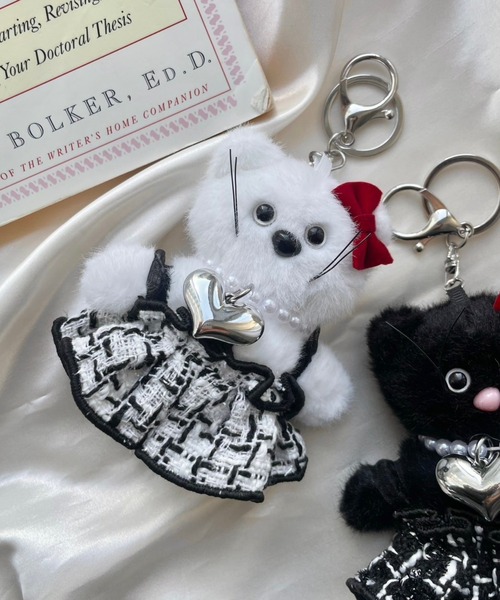 WEGO（ウィゴー） キーホルダー WEGO/ゴージャスキャットぬいぐるみ