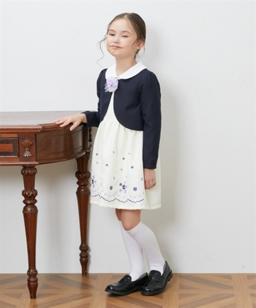 フォーマル 発表会 卒園式 入学式 フォーマルワンピーススーツ4点