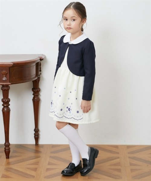 フォーマル 発表会 卒園式 入学式 フォーマルワンピーススーツ4点