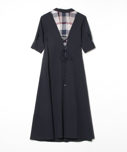 BLUE LABEL CRESTBRIDGE ブルーレーベル　ワンピース 36 BLUE LABEL CRESTBRIDGE ワンピース 36(S位) BURBERRY(バーバリー