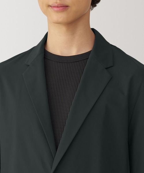 無印良品 コート ジャケット 紳士 UVカット 撥水ストレッチ