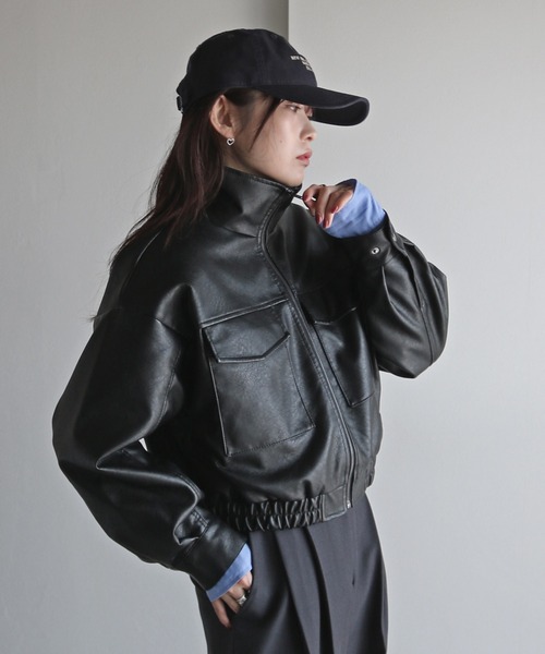【新品・未使用】COOR クアージップアップブルゾン ブラック Mサイズ COURO」 ジップアップブルゾン M ブラック レディース : ZOZOTOWN