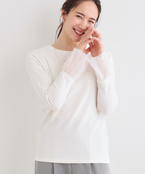 SHOO・LA・RUE（シューラルー） tシャツ 「S-LL」重ね着コーデで差を