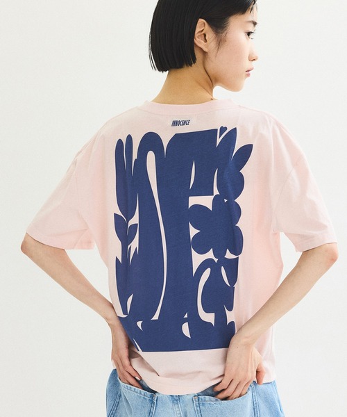tシャツ 「サステナブル」イノセンスプリントTEE レディース
