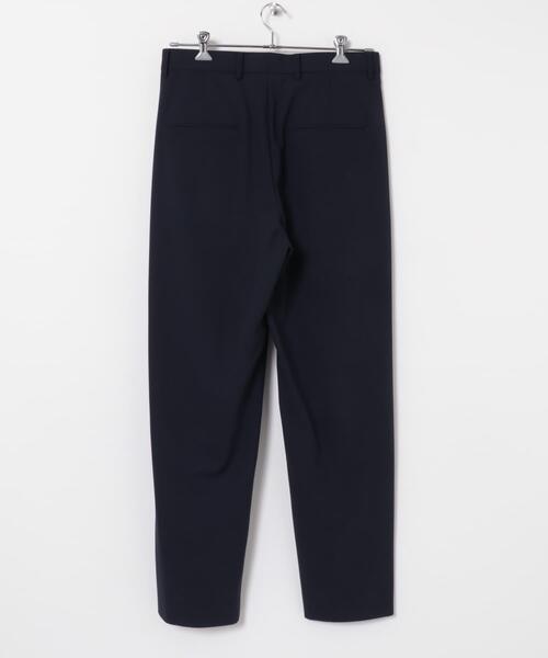 パンツ ATON　HIGH TWIST WOOL WIDE PANTS メンズの画像
