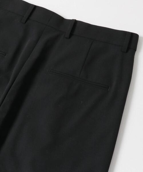 パンツ ATON　HIGH TWIST WOOL WIDE PANTS メンズの画像
