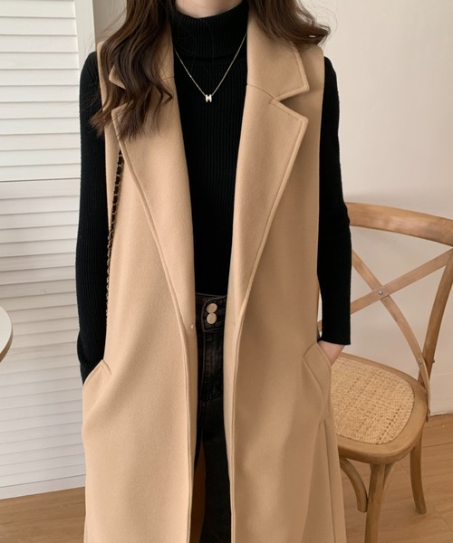 「ABITOKYO」 コート S ブラック レディース_画像3