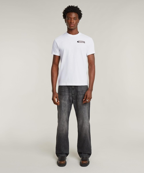 送料込★G-Star★Back Photo Print Regular Fit Tシャツ Back Photo Print Loose T-Shirt | その他 | G-STAR® JP