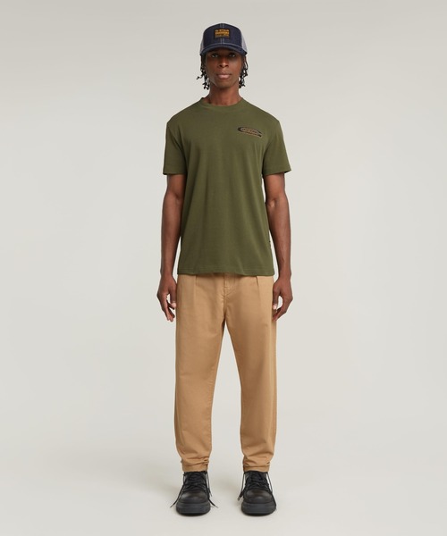 G-STAR RAW tシャツ BACK GRAPHIC ARCH T-SHIRT/バックプリント