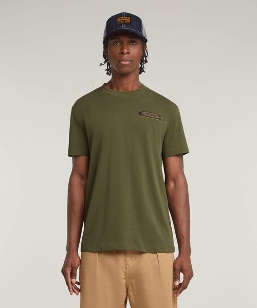 G-STAR RAW tシャツ BACK GRAPHIC ARCH T-SHIRT/バックプリント