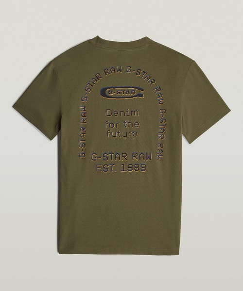 G-STAR RAW tシャツ BACK GRAPHIC ARCH T-SHIRT/バックプリント