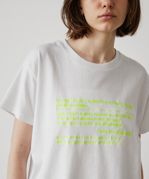 Auntie Rosa Holiday（アンティローザホリデー） tシャツ 半袖 ネオン