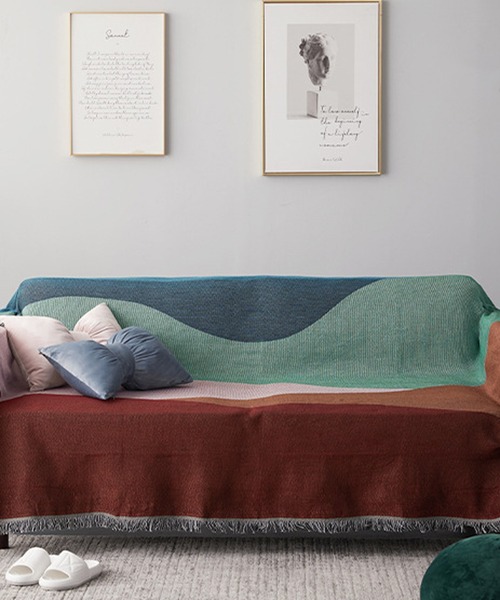 CERCA ブランケット 「 somni / ソニ 」 モダンアート スローケット