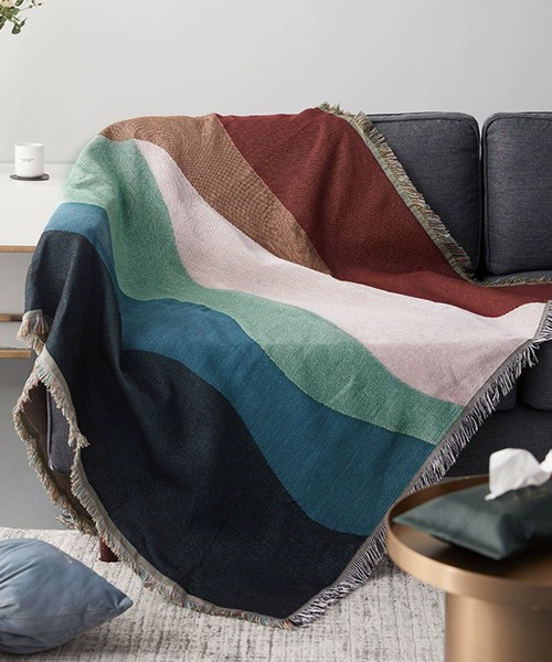 CERCA ブランケット 「 somni / ソニ 」 モダンアート スローケット