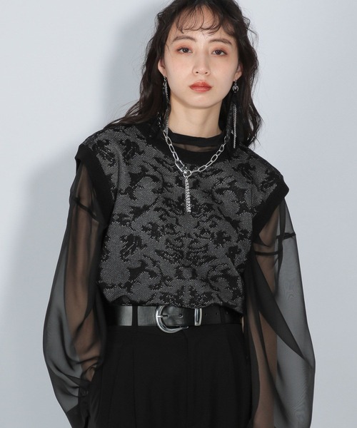 HARE ニット 新品 ステッチケーブルニット(HARE)（ニット/セーター）｜HARE（ハレ）の