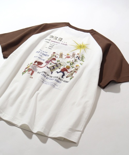 CORPUS SELECT tシャツ 「PEZ/ペッツ」オーバーサイズ ラグラン