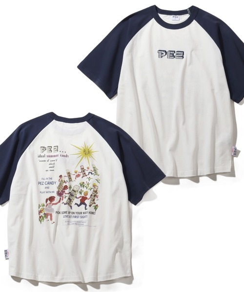 CORPUS SELECT tシャツ 「PEZ/ペッツ」オーバーサイズ ラグラン